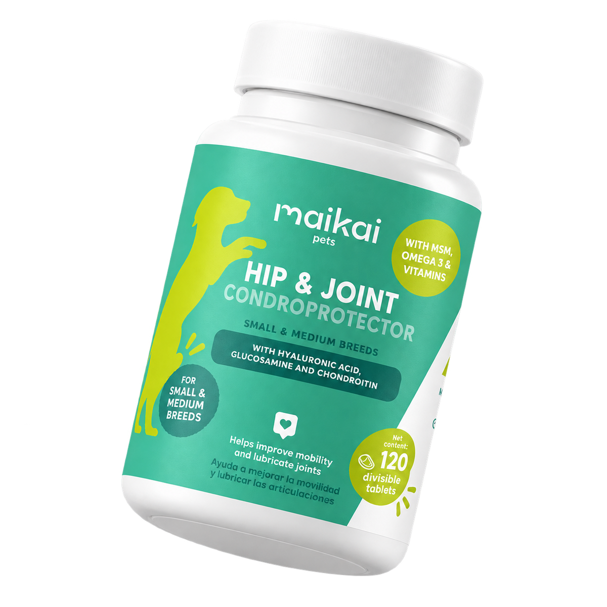 Hip & Joint Supplement for Small and Medium Dogs and Cats