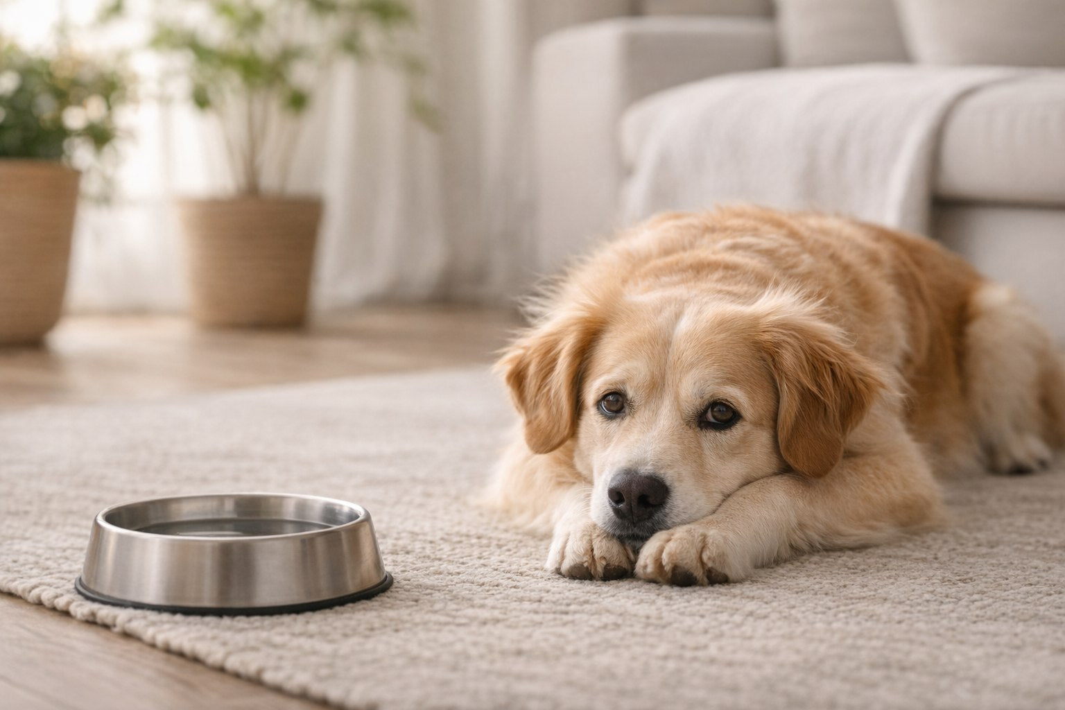 Diarrea en perros: causas más comunes