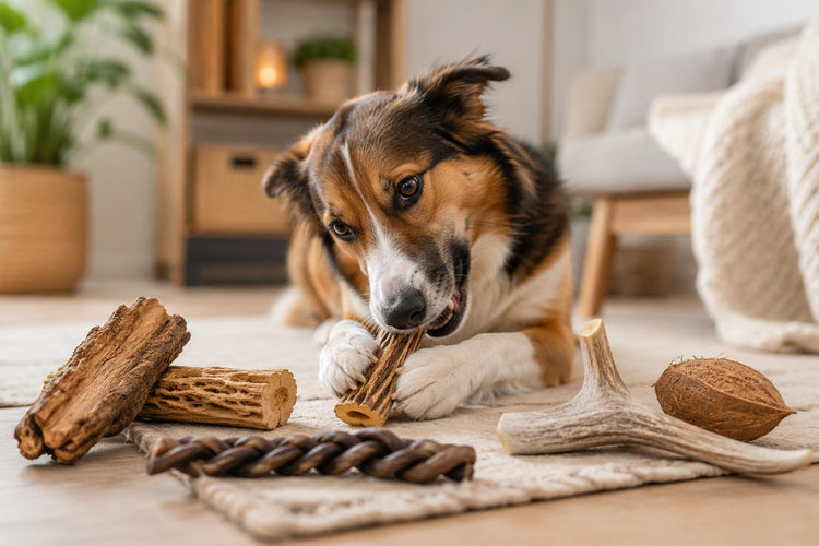 Mejores mordedores naturales para perros: cual elegir según tu perro
