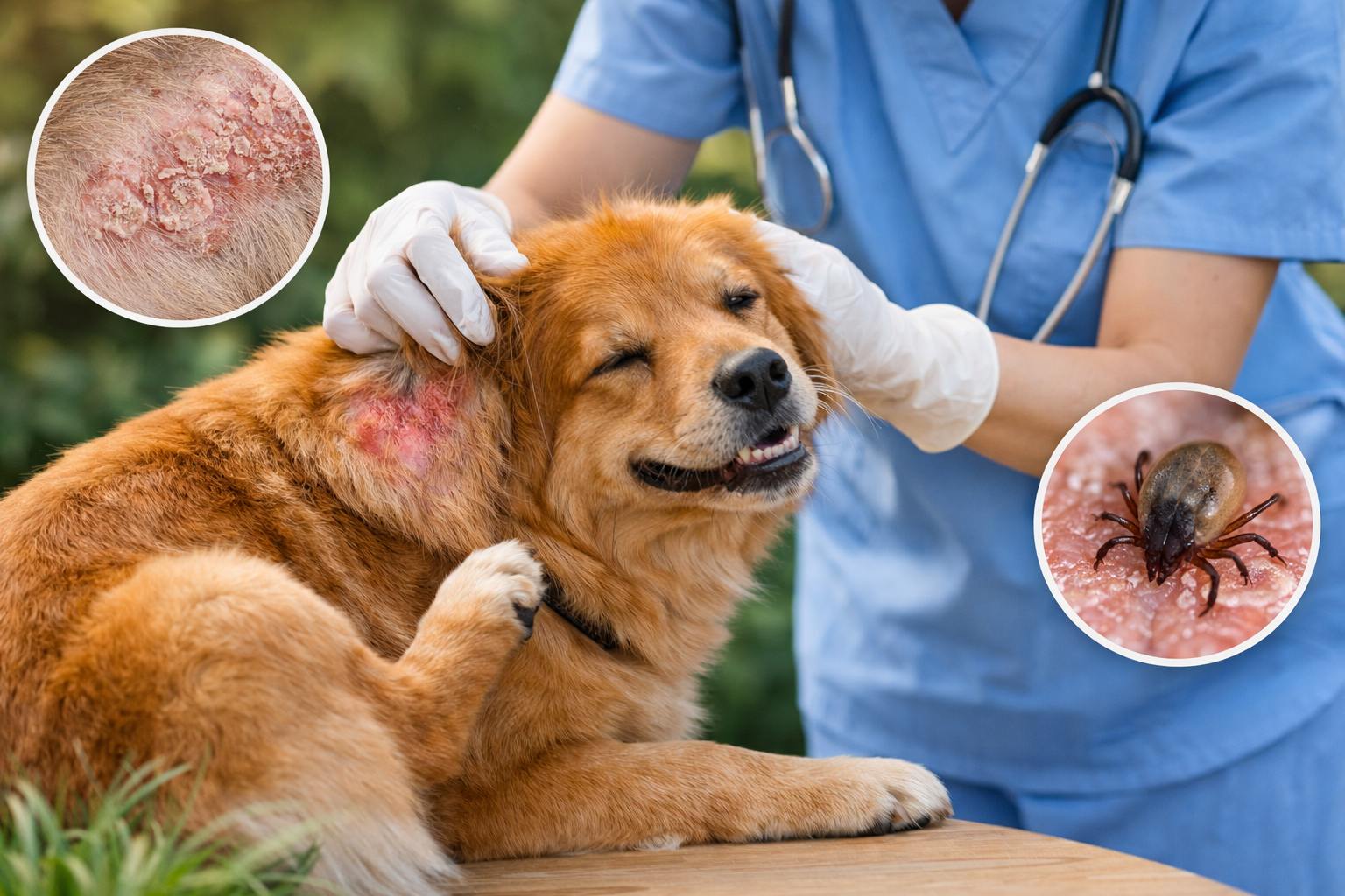 Problemas de piel en perros: causas más comunes