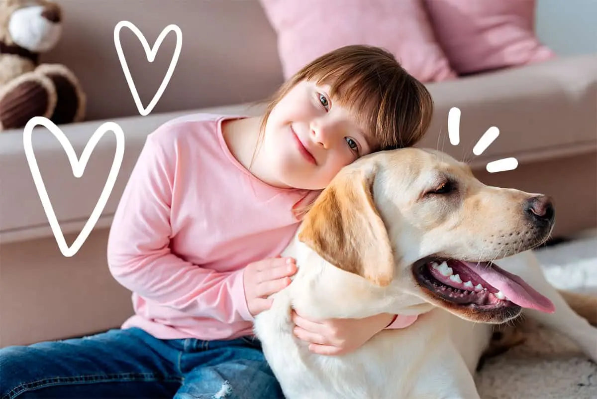 El vínculo especial entre personas con síndrome de down y sus amigos peludos.