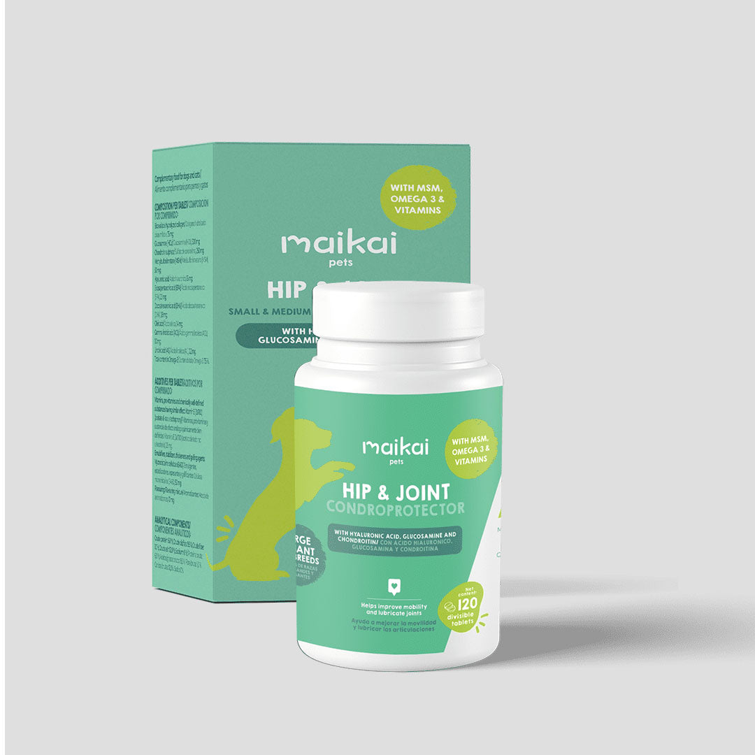 Condroprotectores para perros y gatos jóvenes, suplemento natural que ayuda a mantener la salud articular y movilidad