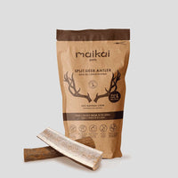 Mordedor de asta de ciervo para perros tamaño L – pack de 2 unidades, juguete natural que fortalece la dentadura y mantiene entretenida a tu mascota
