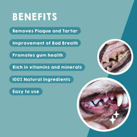 Dental cleaner for dogs and cats