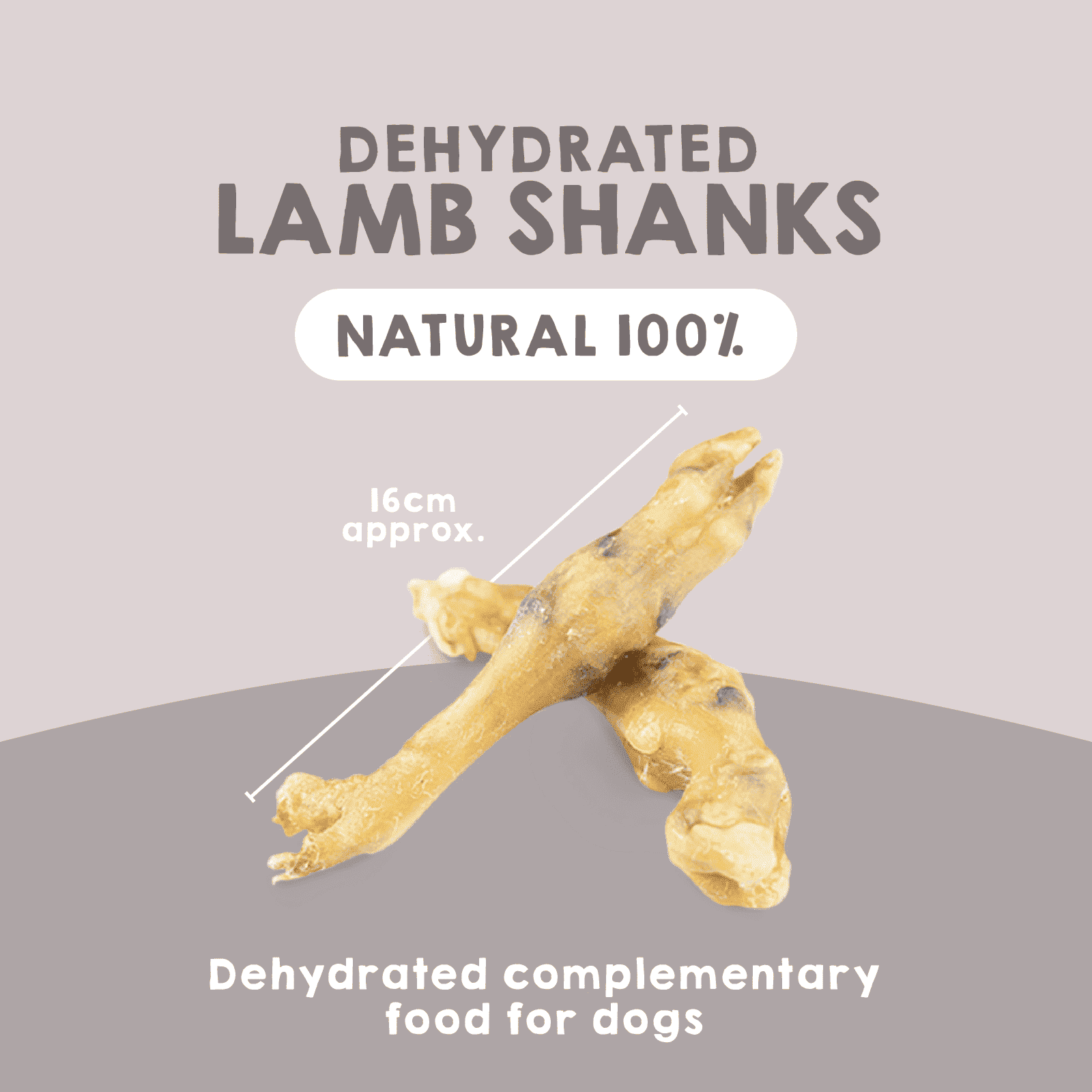Maikai Pets lamb feet snacks for dogs