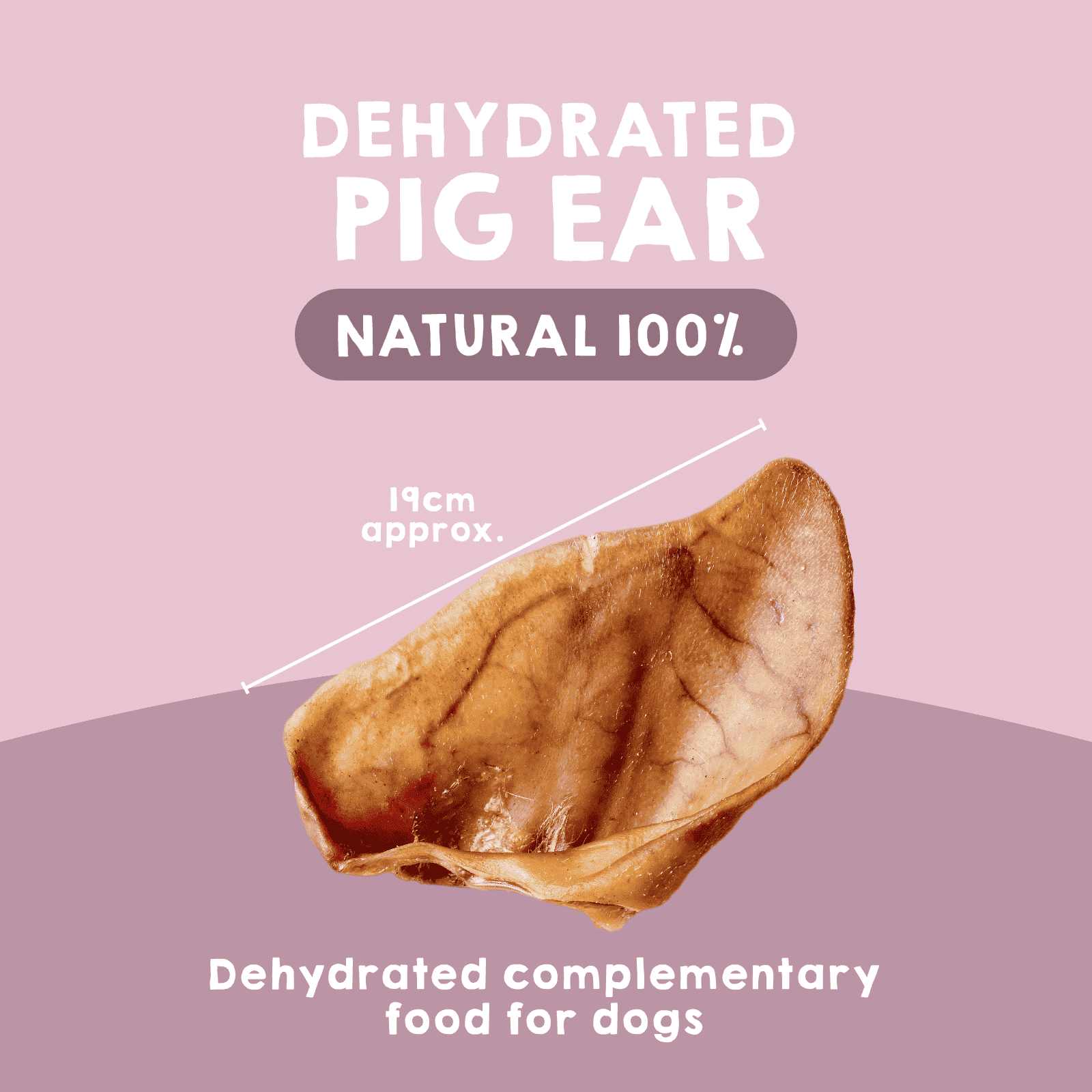 Maikai Pets natural pig ears for dogs