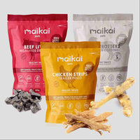 Pack of natural snacks for small breed dogs.