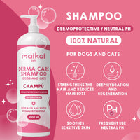 Benefits of dermoprotective shampoo for dogs and cats