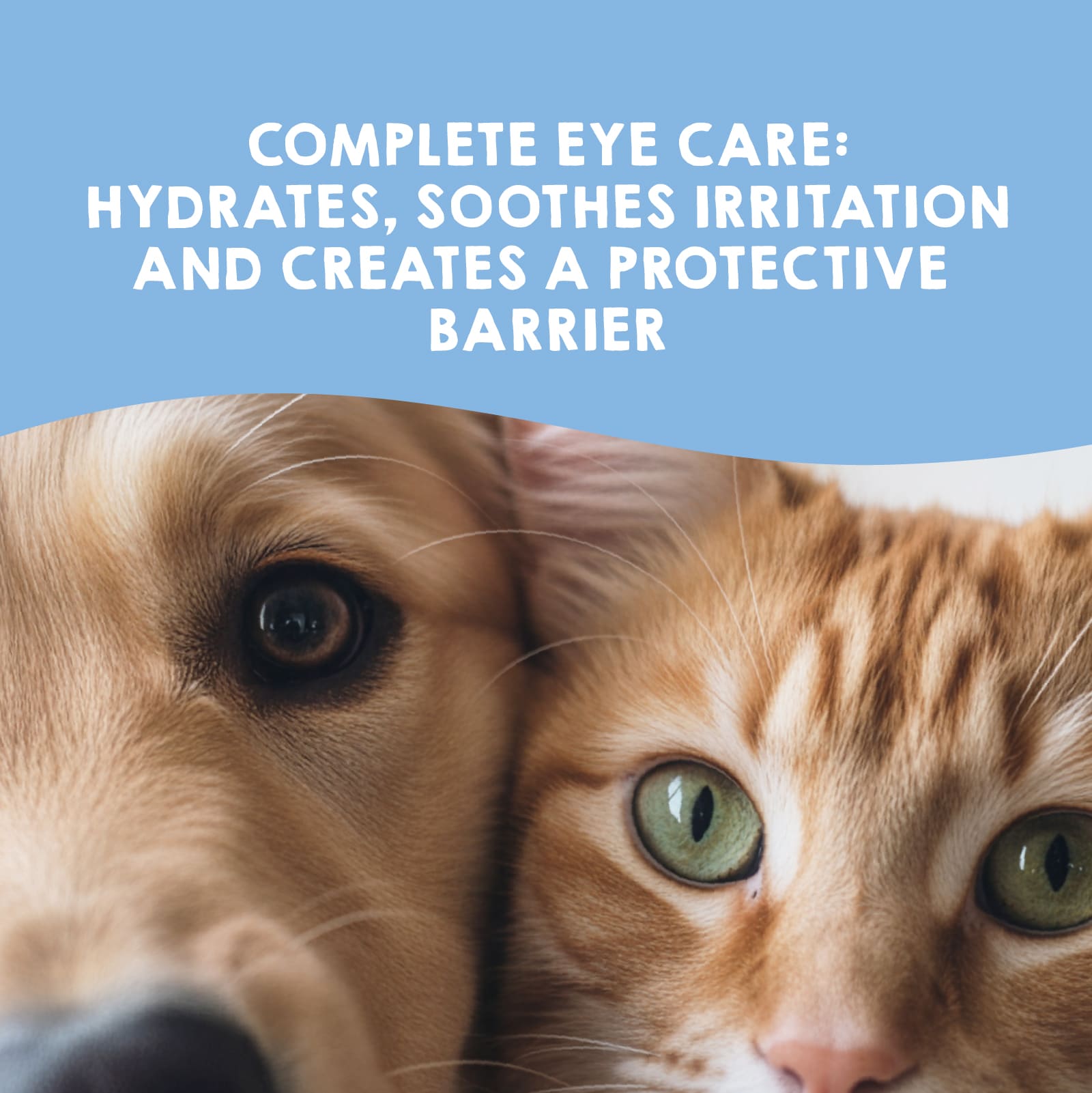 Maikai Pets eye care for dogs and cats with sensitive eyes.