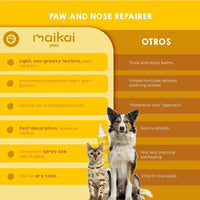 Repair balm for dogs paws and nose