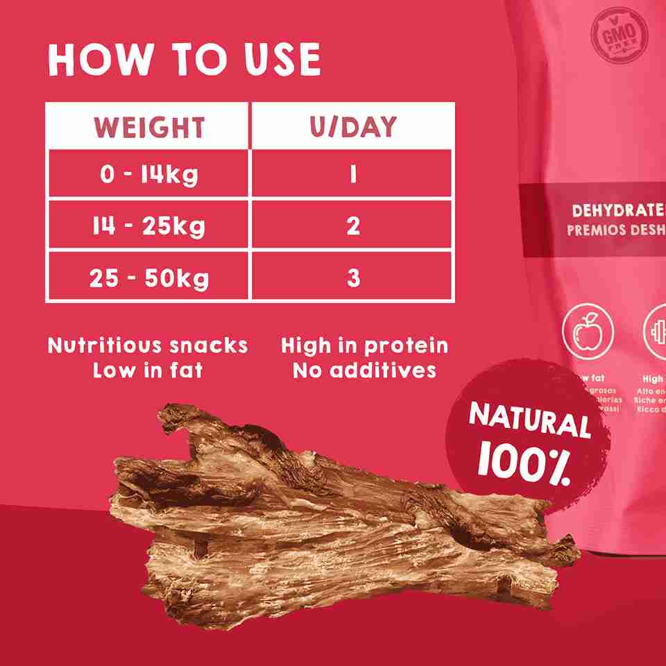 Natural veal tendon chew for dogs