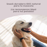 Chuches naturales de patitas de cordero Maikai Pets para perros, snack saludable y rico en proteínas, perfecto como premio o complemento en la dieta diaria de tu mascota.