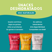 Snacks deshidratados para perros pequeños – premios naturales y saludables adaptados a mascotas de tamaño reducido