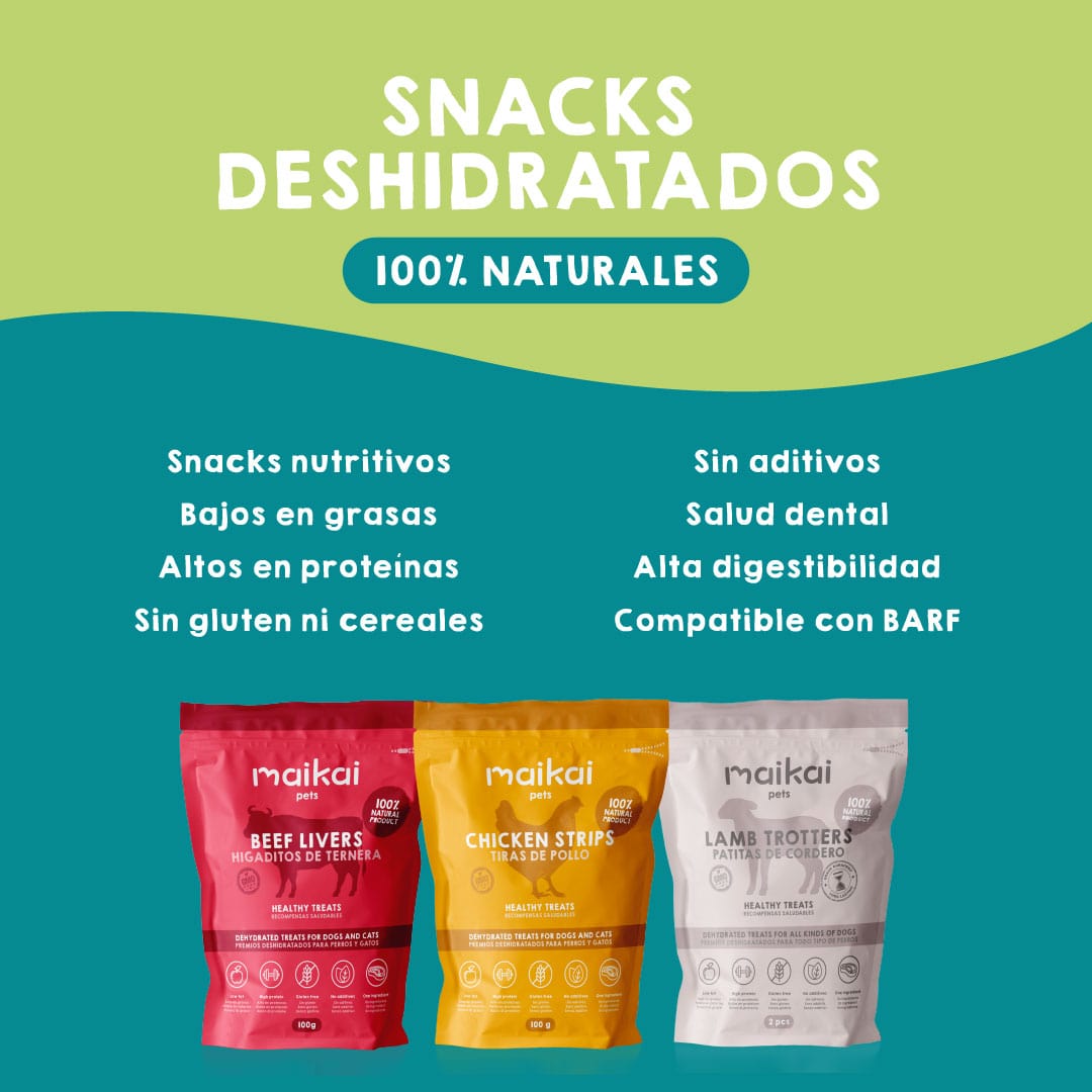 Snacks deshidratados para perros pequeños – premios naturales y saludables adaptados a mascotas de tamaño reducido