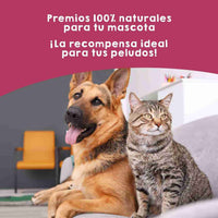 Snacks naturales de higaditos de ternera para perros, premios saludables ricos en proteínas para una dieta equilibrada