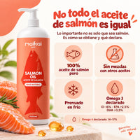 Diferencias entre el aceite de salmón Maikai Pets y otros aceites para perros y gatos