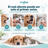 Polvo dental que ayuda a reducir la placa y el sarro y a mantener un aliento fresco