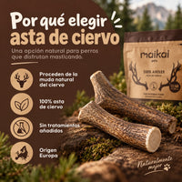 Asta de ciervo natural - Enteras