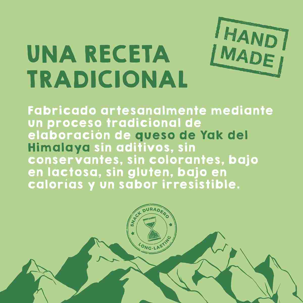 Snack de queso de yak para perros – mordedor natural duradero que fortalece la dentadura y mantiene entretenida a tu mascota