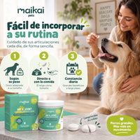 Dosis diaria del condroprotector según el peso del perro