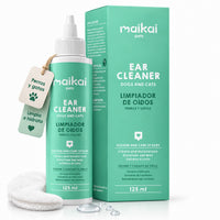 Limpiador de oídos Maikai Pets para perros y gatos, 125 ml