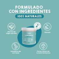 PlaqueOff Maikai Pets para perros y gatos, producto natural que ayuda a reducir el sarro y mantener dientes y encías saludables de manera efectiva.