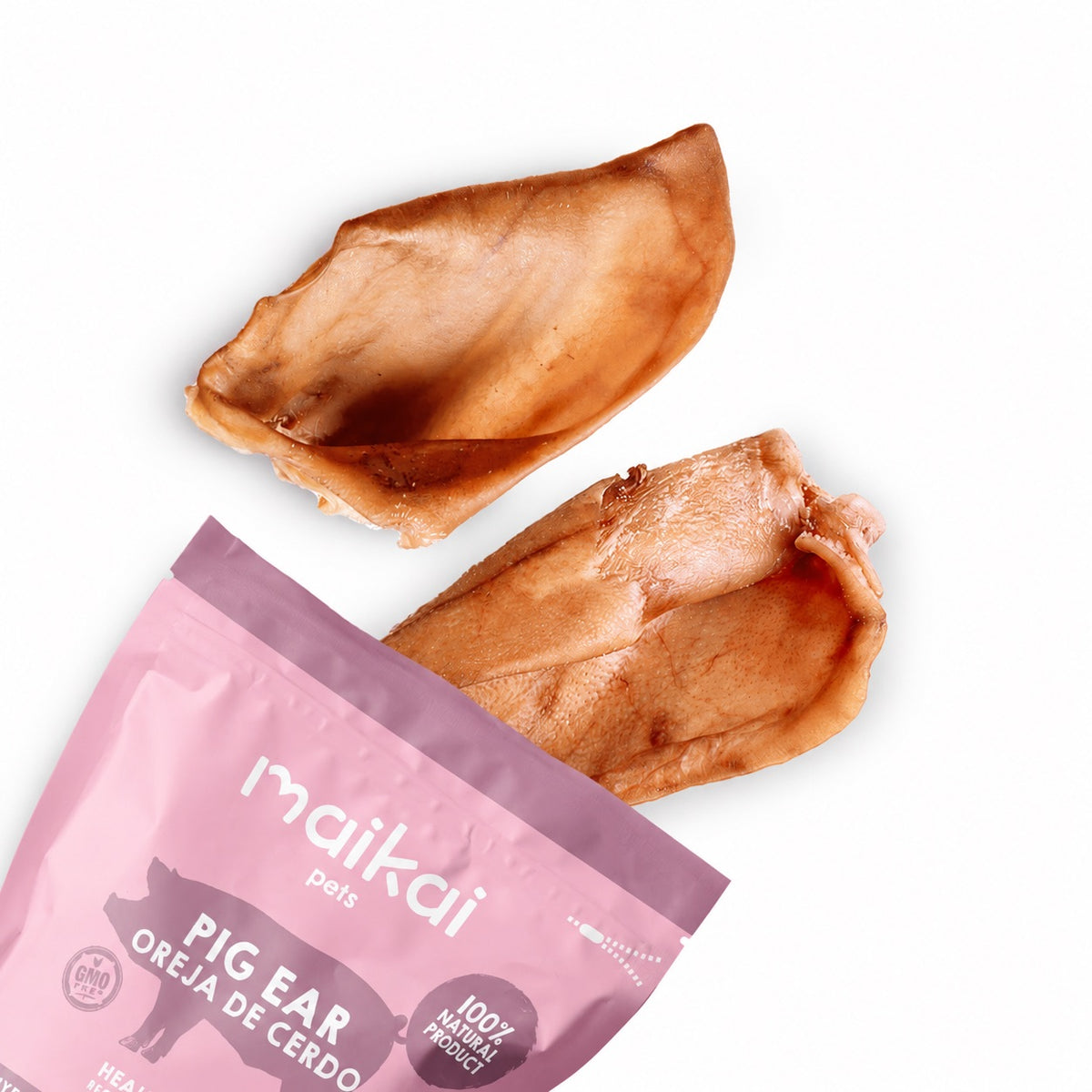 Dehydrated pig ears