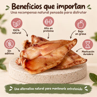 Orejas de cerdo deshidratadas