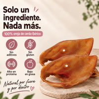 Orejas de cerdo deshidratadas