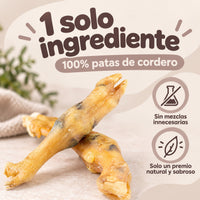 Patitas de cordero deshidratadas - 1 x 2 uds