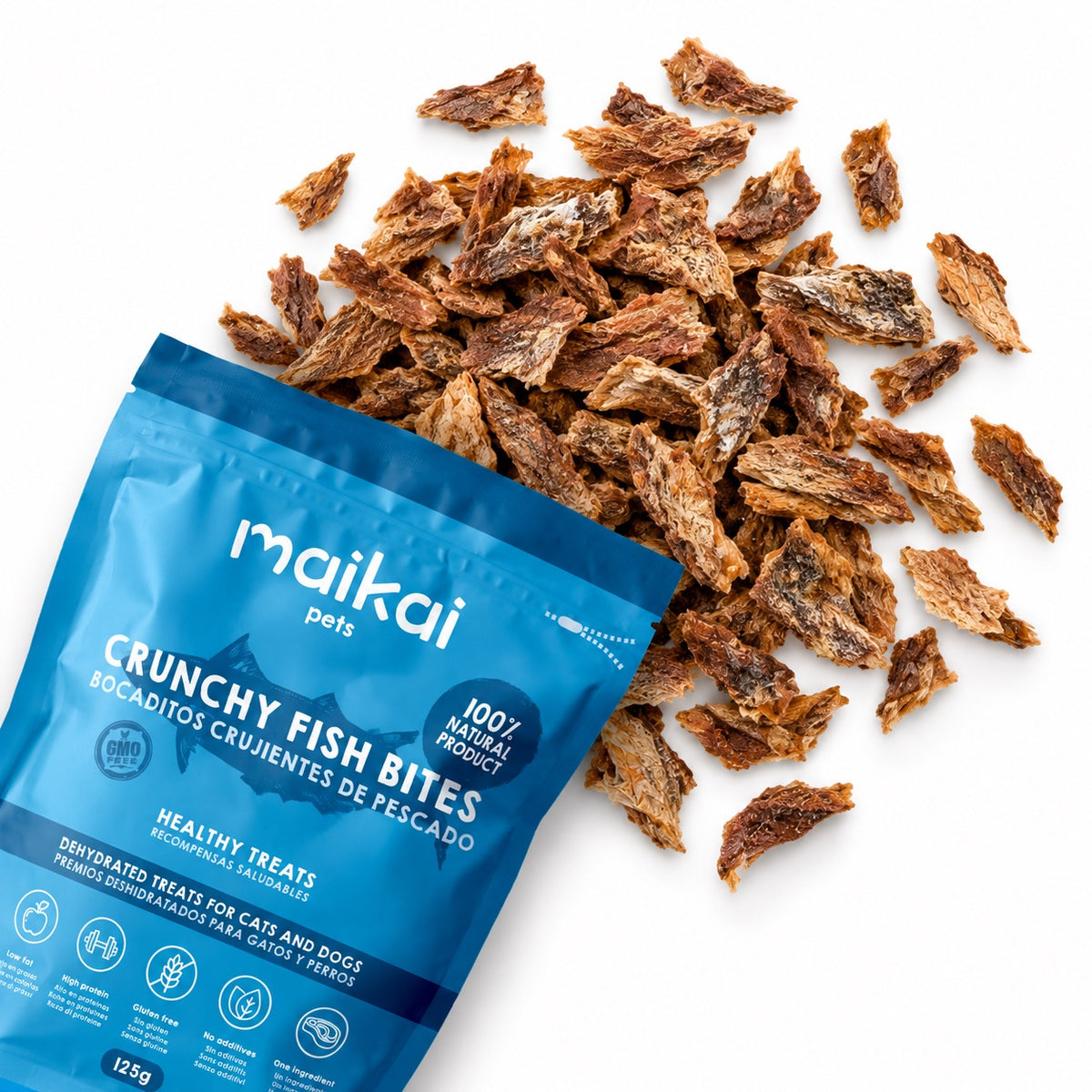 Crunchy fish bites (frigate tuna) - 125 g
