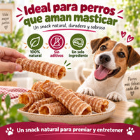 Tráqueas de ternera, snack natural ideal para perros que aman masticar