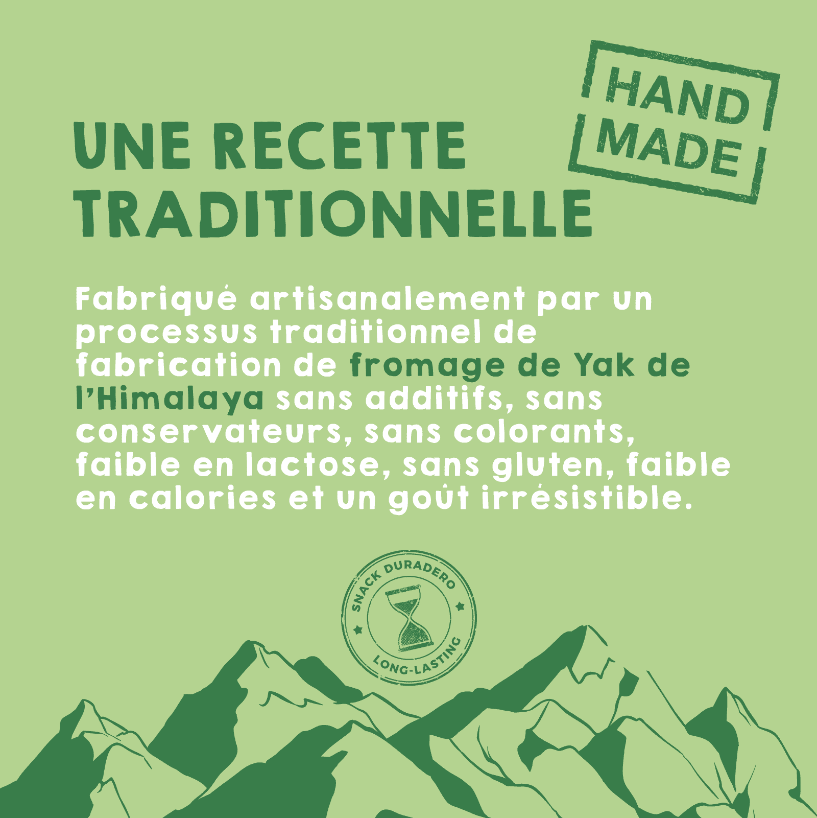 Fromage de yak pour chiens.