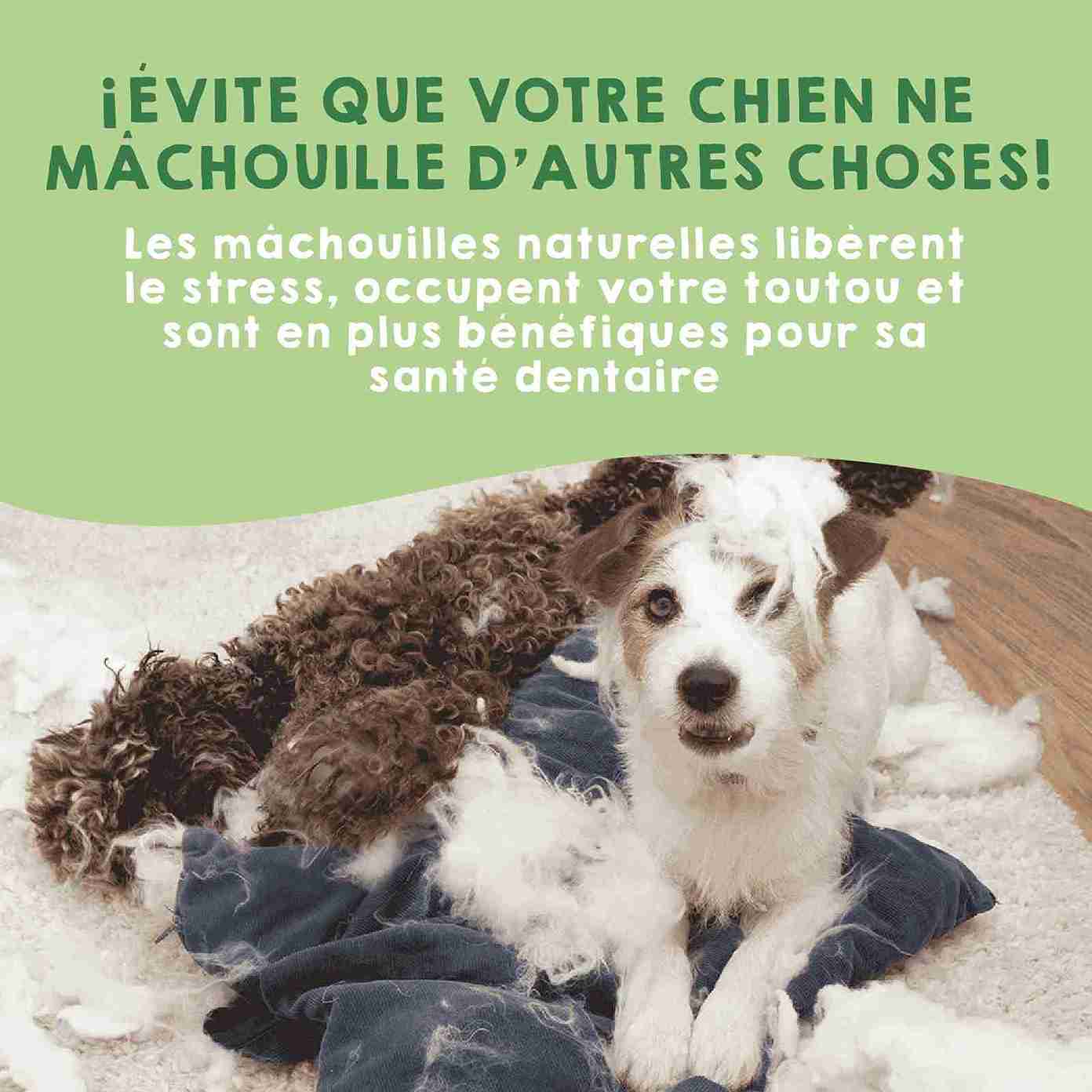Jouet à mâcher en fromage de yak pour chiens.