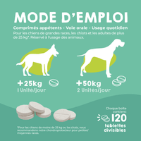 Complément alimentaire Maikai Pets pour les articulations des grands chiens