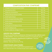 Complement de soutien articulaire pour chiens et chats