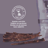 Friandise naturelle de queue de taureau pour chiens