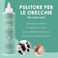 Detergente per l igiene delle orecchie dei cani