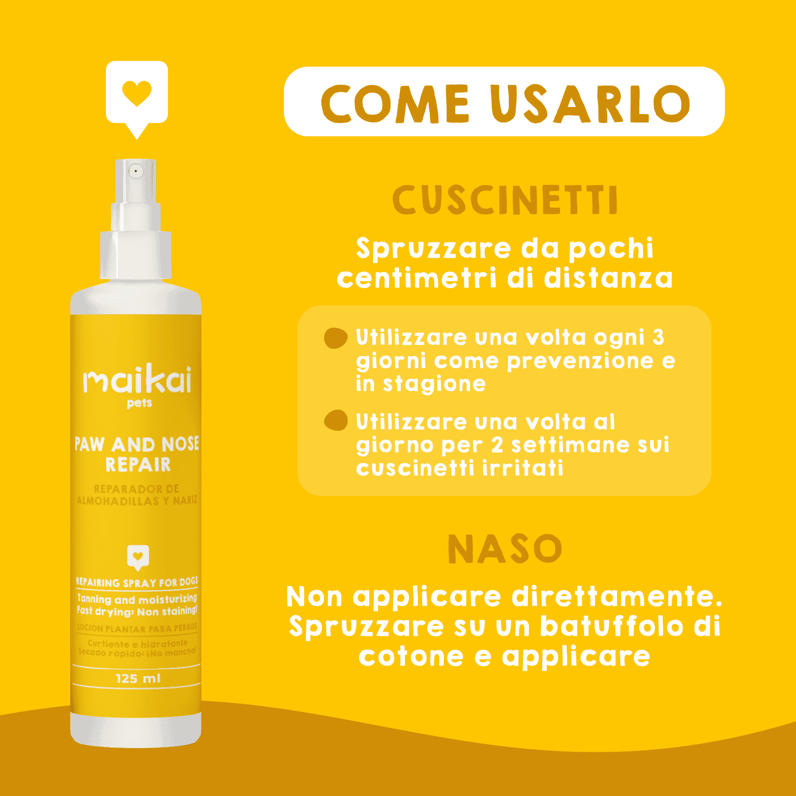 Idratante per i riccioli del pelo dei cani, trattamento nutriente