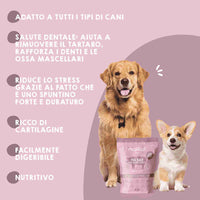 Snack di orecchie di maiale Maikai Pets per cani