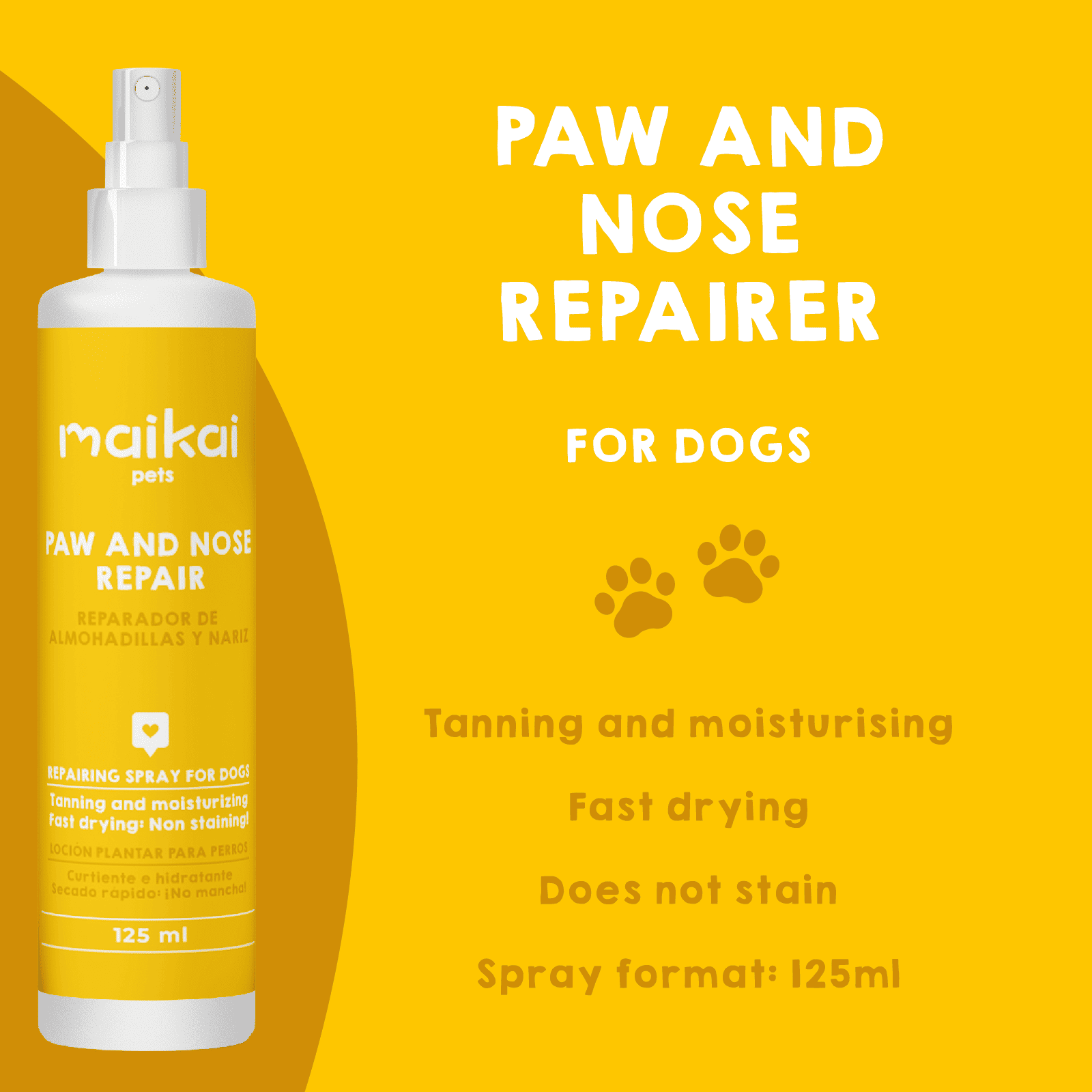 Paw pad repair balm for dogs and cats